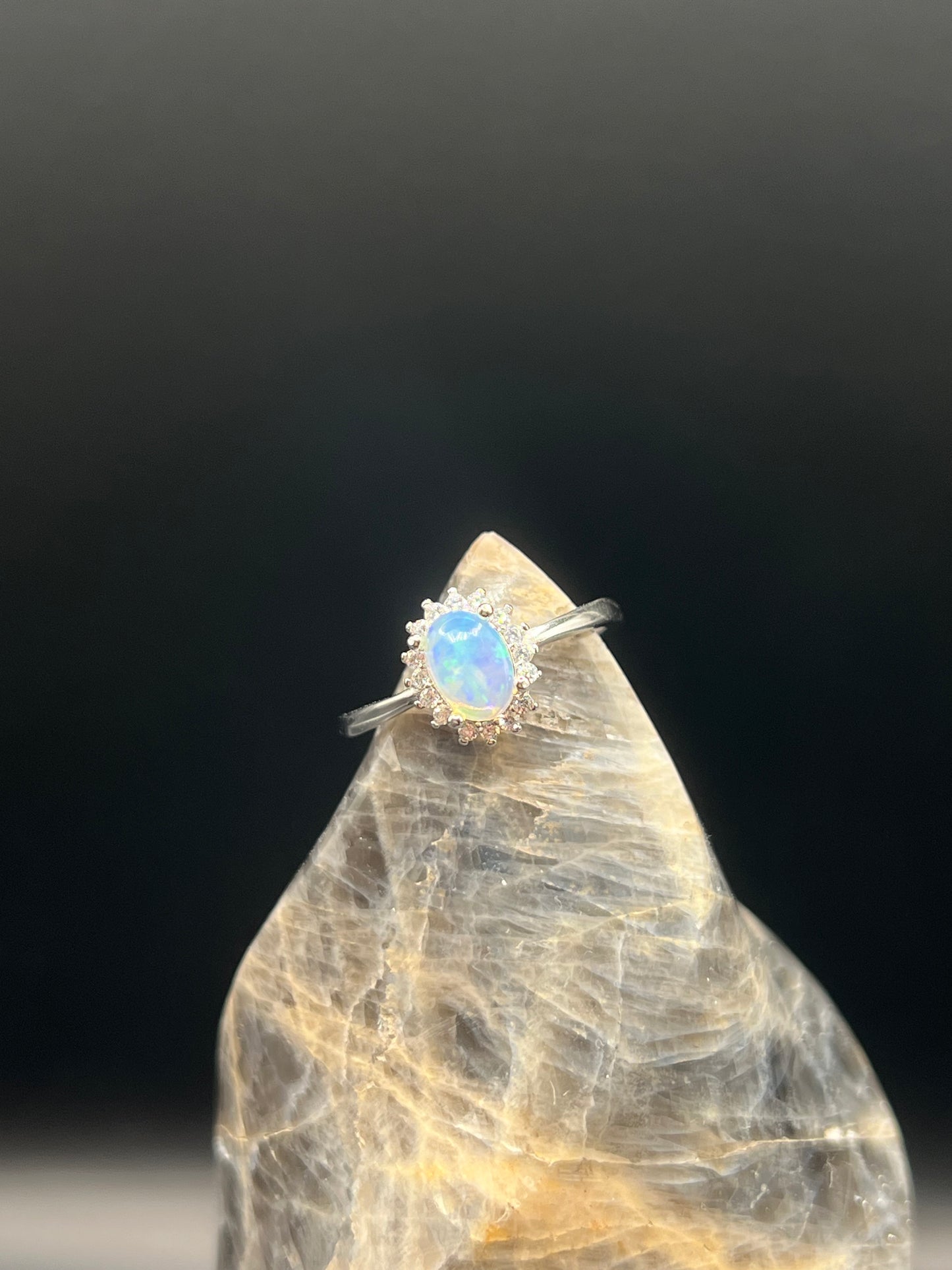 Opal Rings