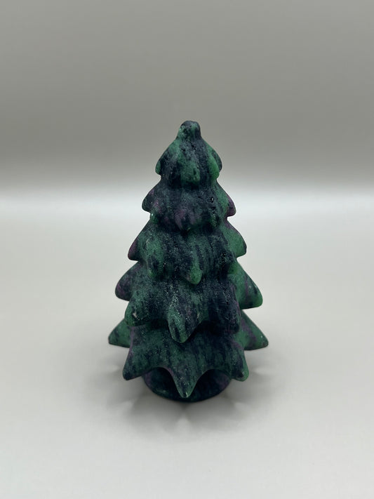 Christmas Tree Crystal Carving